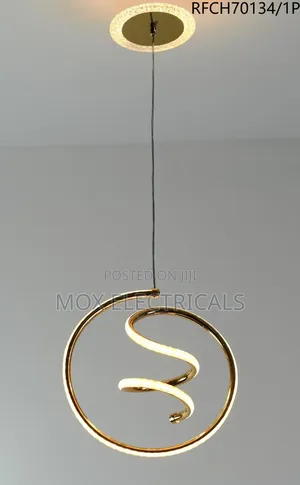Spiral Loop LED Pendant Light