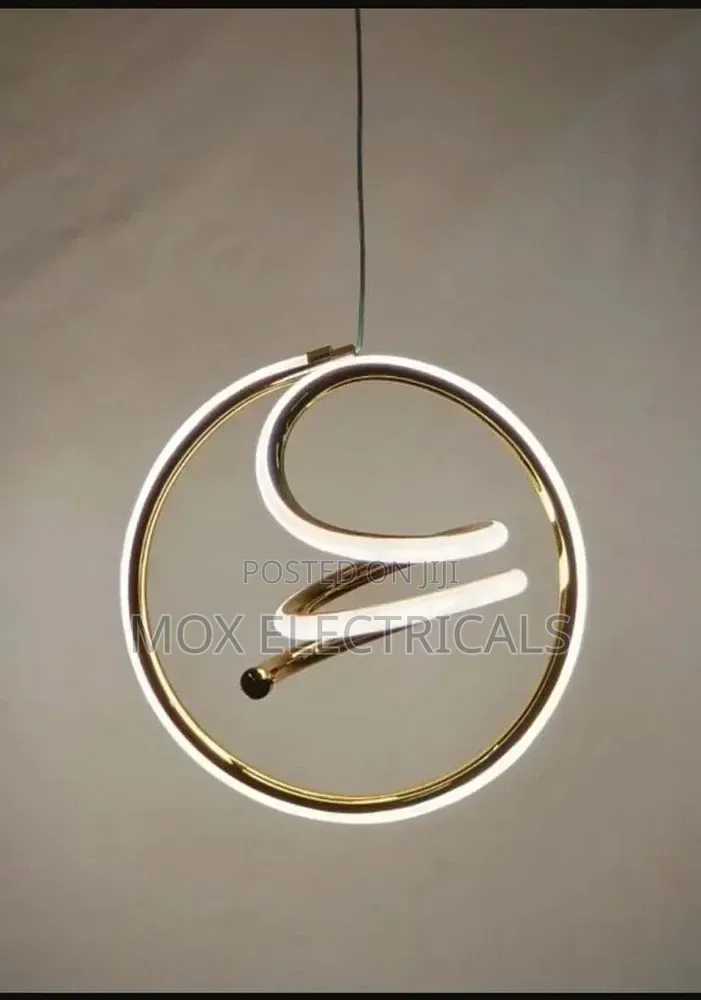 Spiral Loop LED Pendant Light