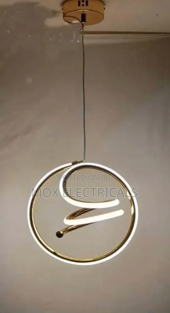 Spiral Loop LED Pendant Light