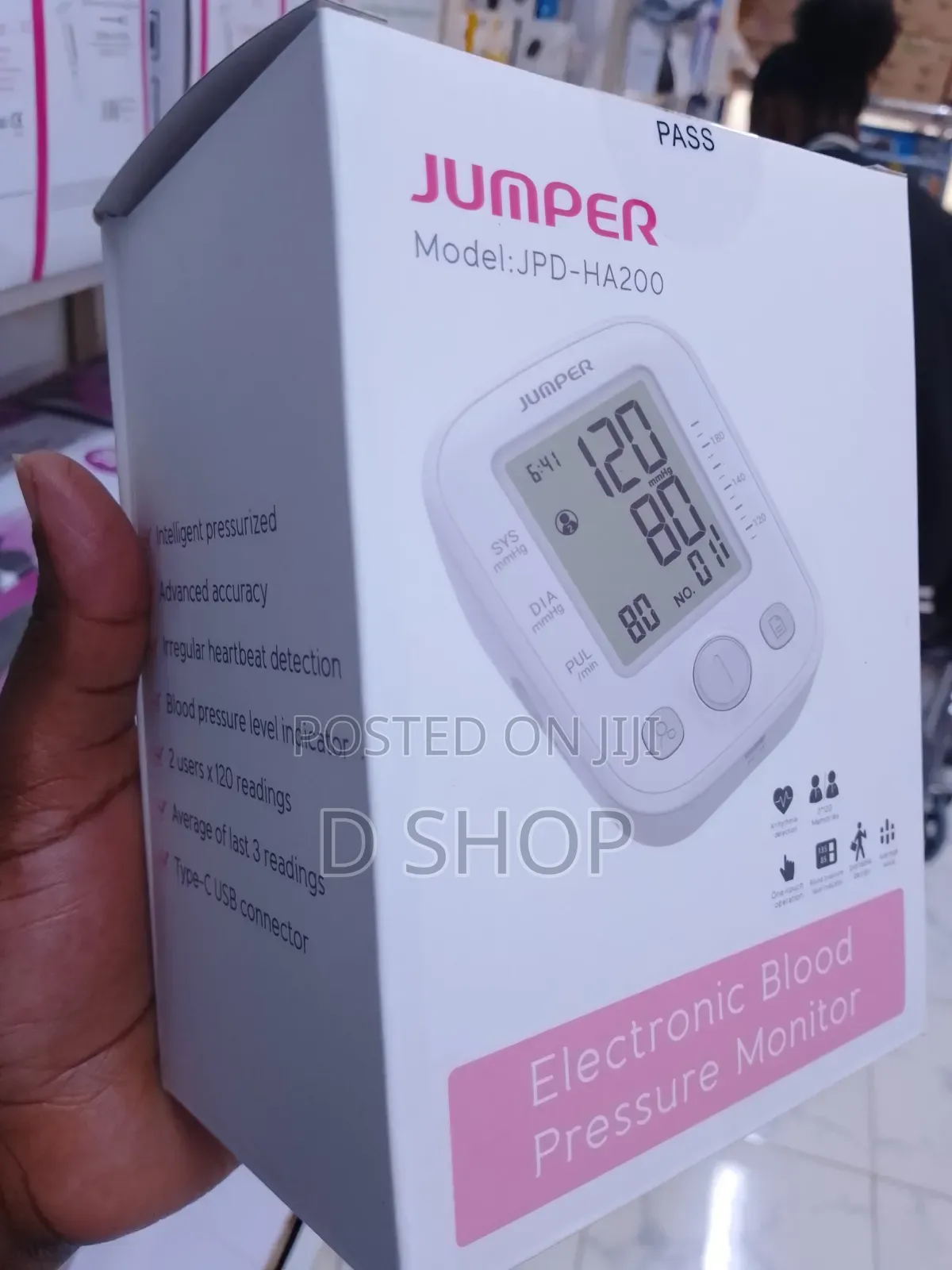Jumper Electronic Blood Pressure Monitor