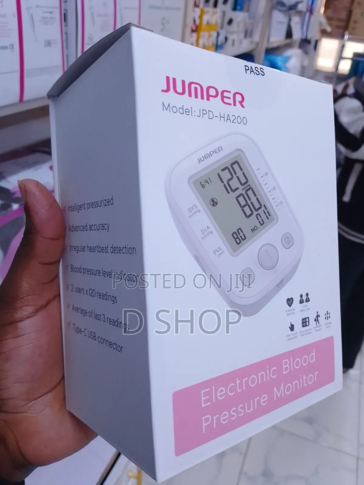 Jumper Electronic Blood Pressure Monitor