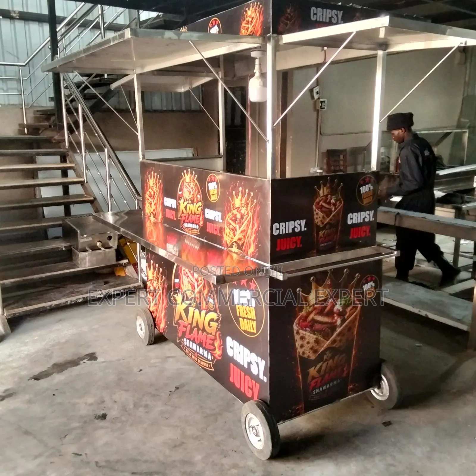 Food Cart Trolley