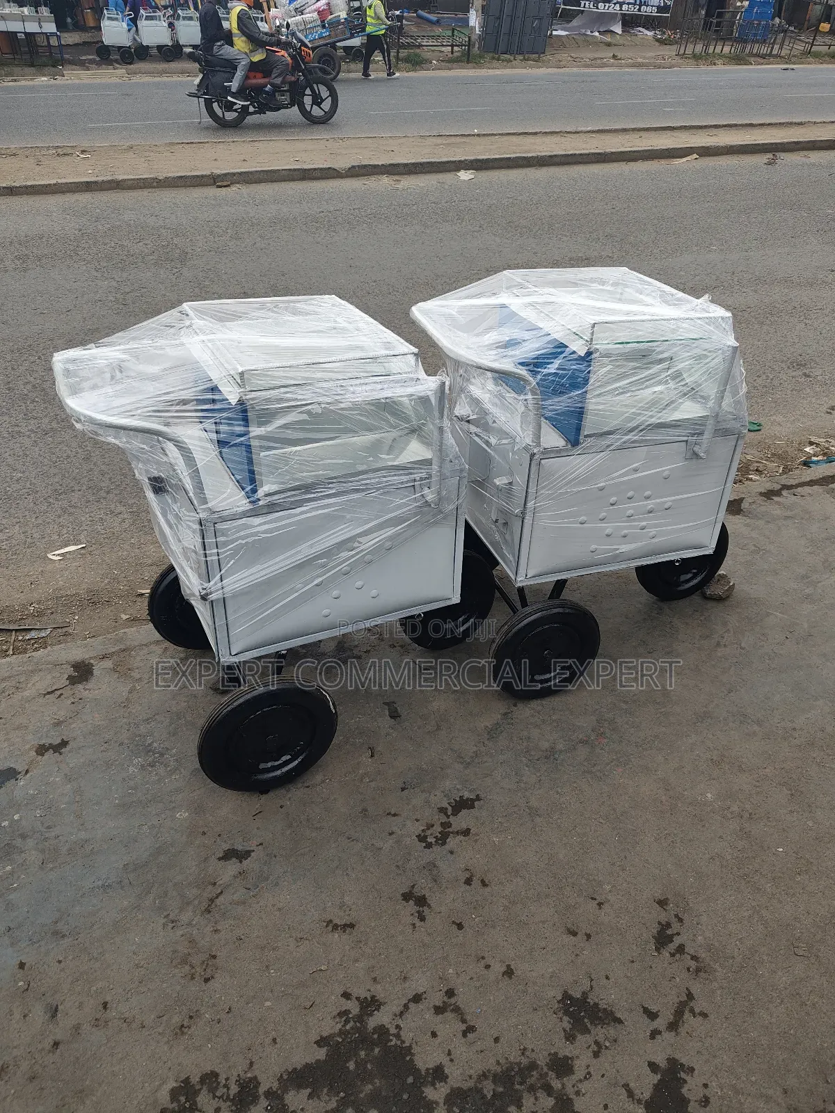 Fast Food Serving Trolley