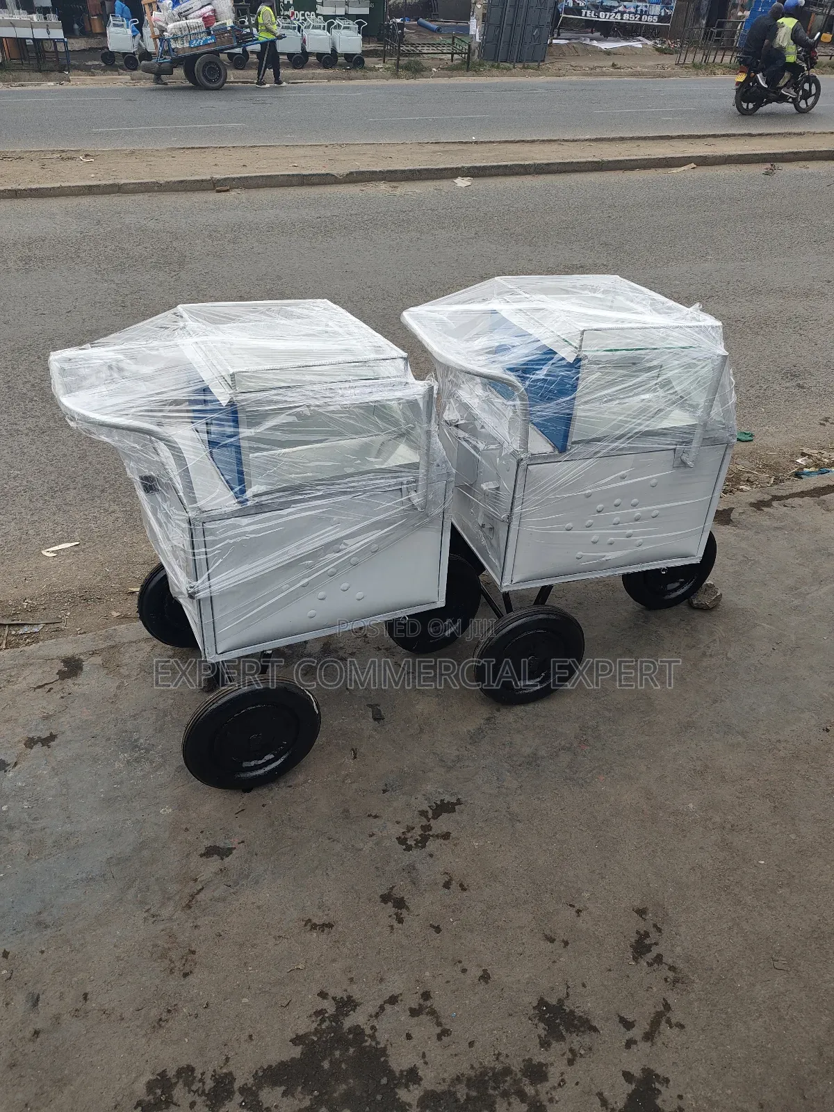 Fast Food Serving Trolley