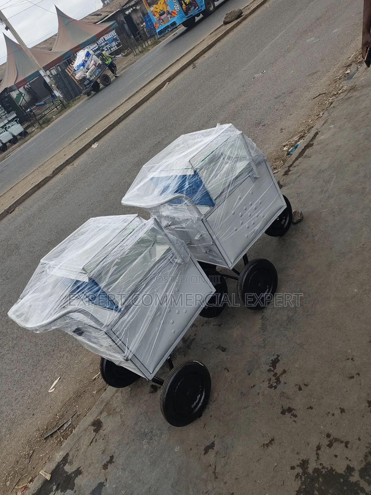 Fast Food Serving Trolley