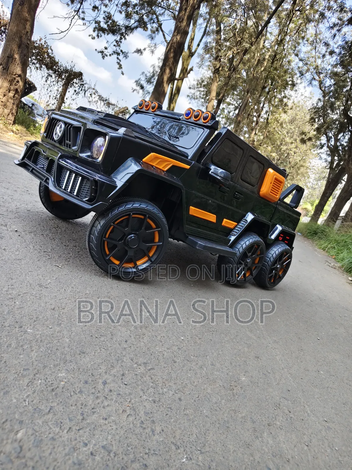 Kids Mercedes Brabus Electric Ride-on Car -Rechargeable Toy Car