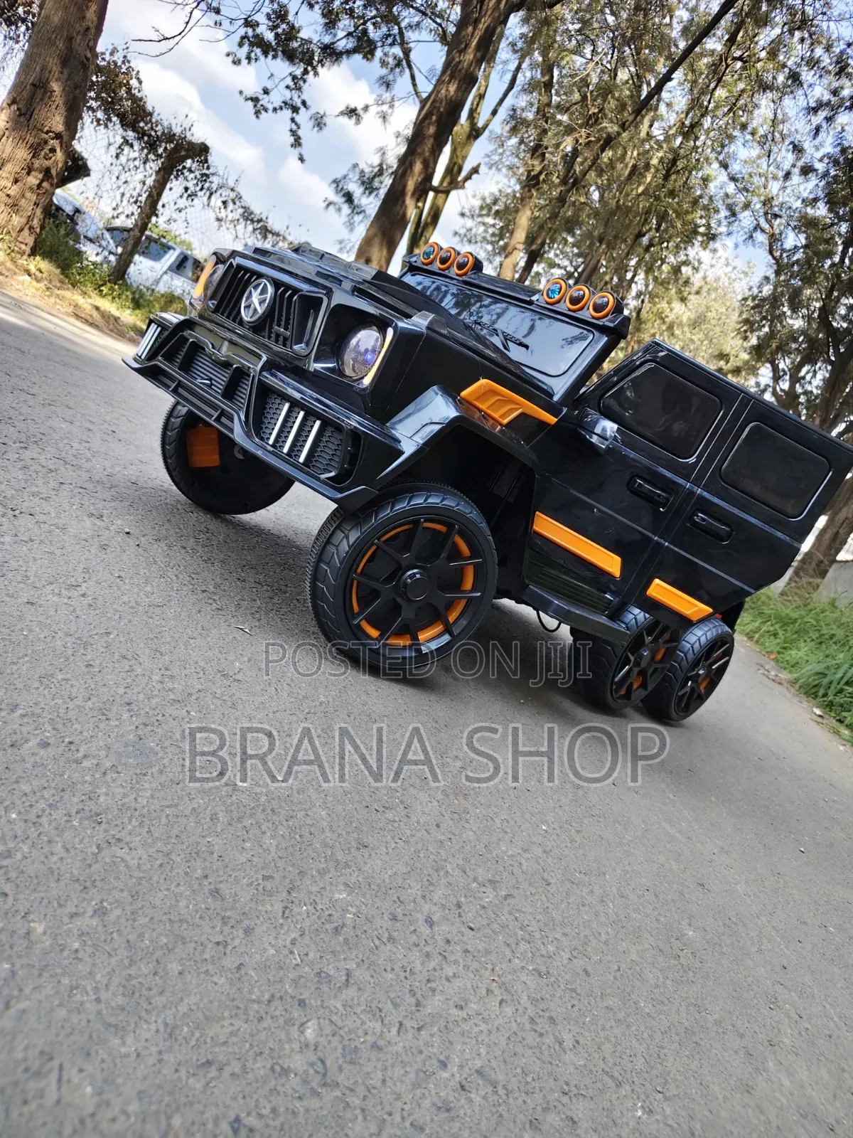 Kids Mercedes Brabus Electric Ride-on Car -Rechargeable Toy Car