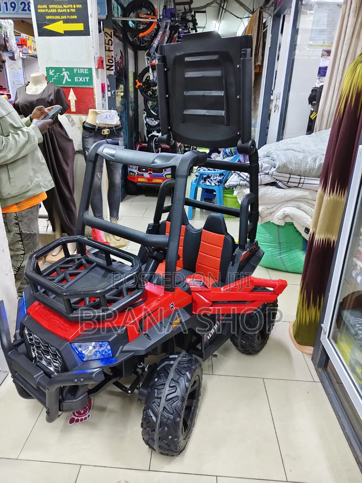 Kids Electric Jeep – Rechargeable Ride-on SUV With LED Lights Music
