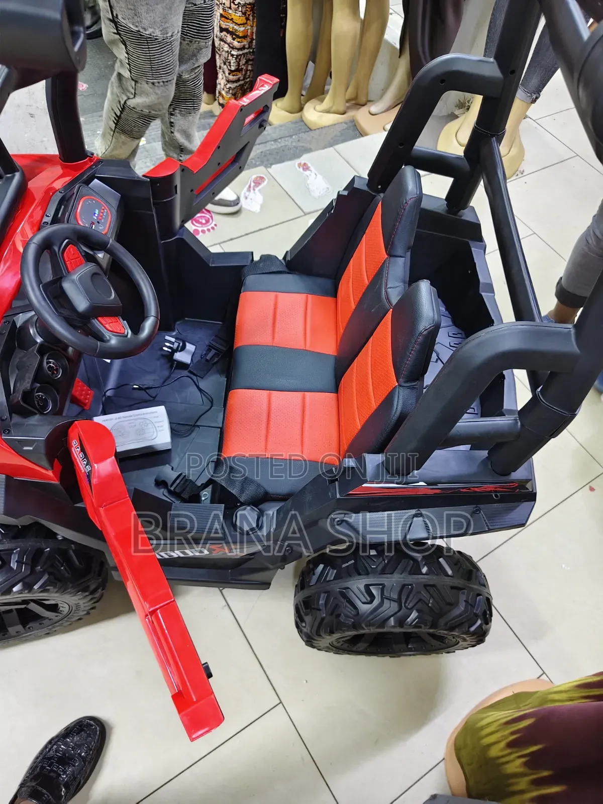 Kids Electric Jeep – Rechargeable Ride-on SUV With LED Lights Music