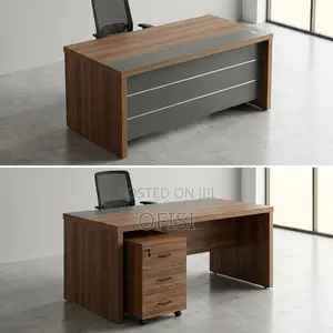 Office Desk; Modern 1.6m Executive Office Desk