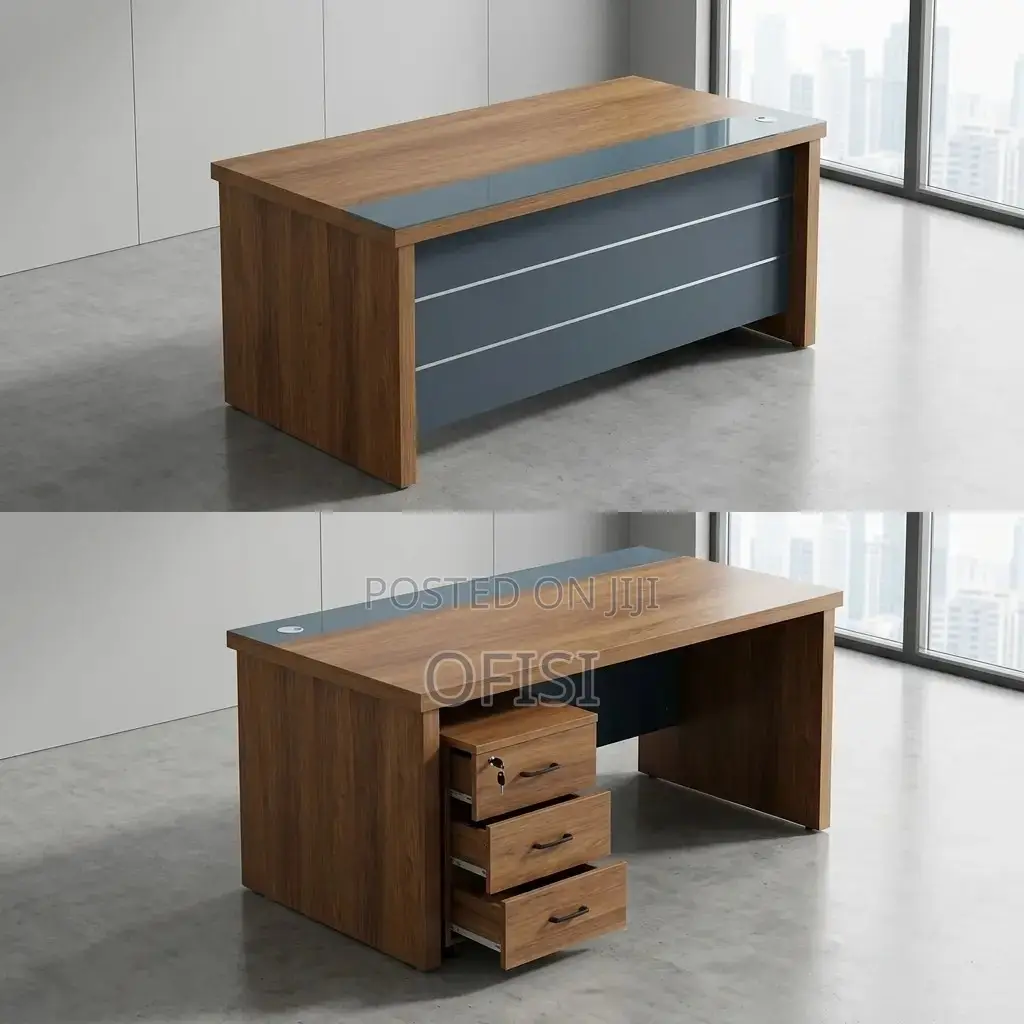 Office Desk; Modern 1.6m Executive Office Desk