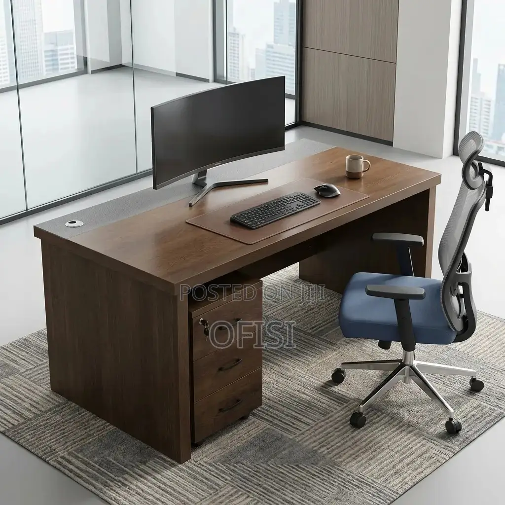 Office Desk; Modern 1.6m Executive Office Desk