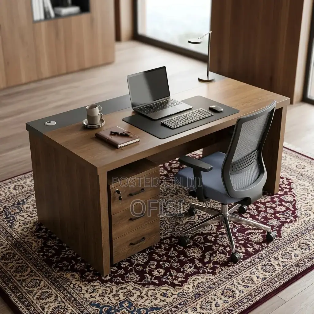 Office Desk; Modern 1.6m Executive Office Desk