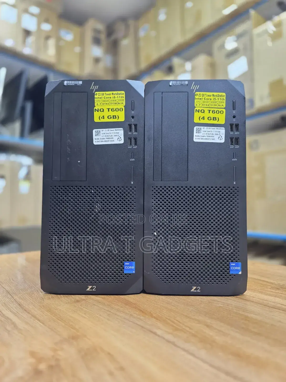 Desktop Computer HP Z2 16GB Intel Core i5 HDD+SSD 2T