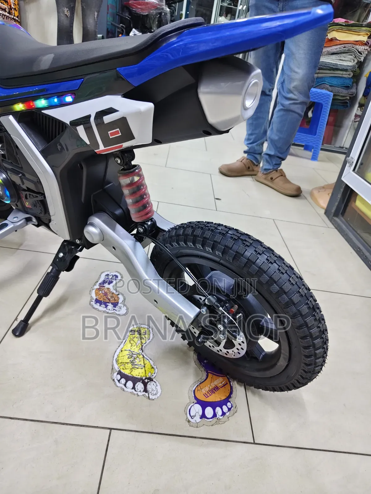Realistic Off-Road Kids Dirt Bike-by Professional Motocross Motorcycle
