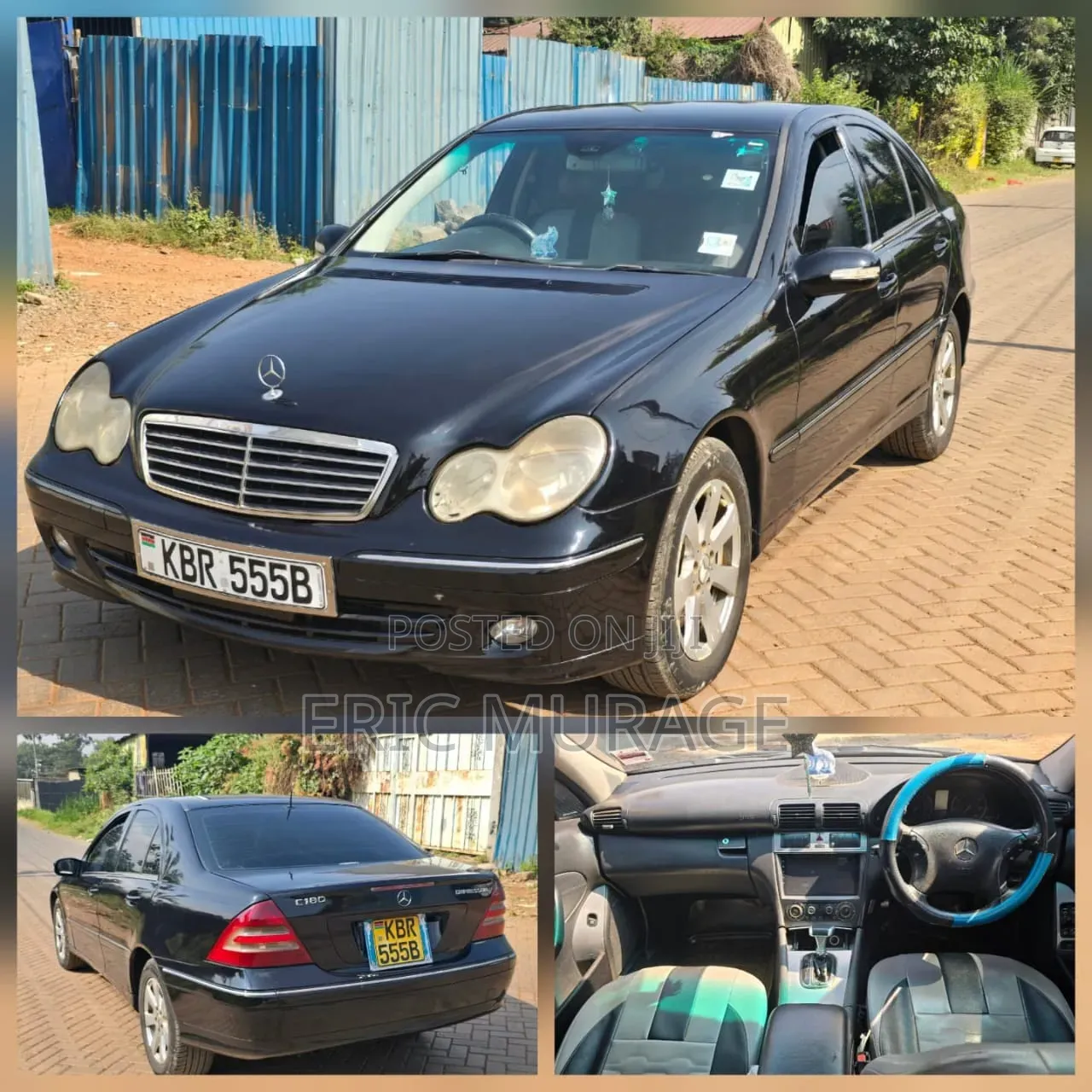 Mercedes-Benz C180 2004 Black