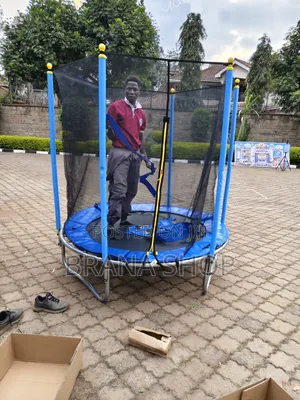 Compact 6FT Trampoline Design Ideal for Smaller Outdoor Spaces