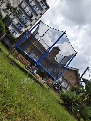 8FT Trampoline ,Safety Net – Large Outdoor Jumping for Kids Family