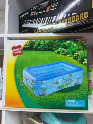 Kids Swimming Pool – Inflatable Outdoor Pool for Fun Family Water