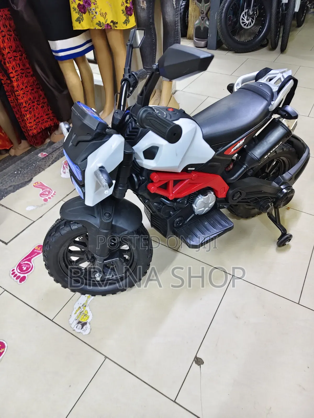 Rechargeable Ride-on Motorcycle With Lights Sound