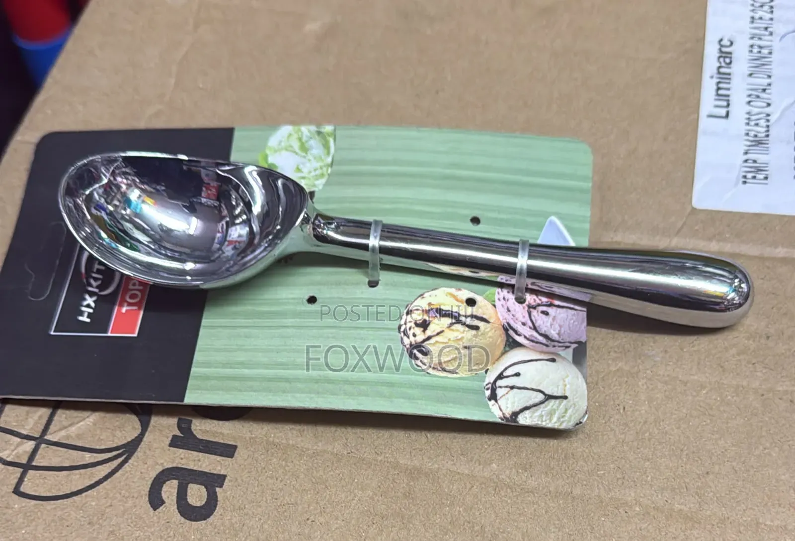 Stainless Steel Ice Cream Scoop.