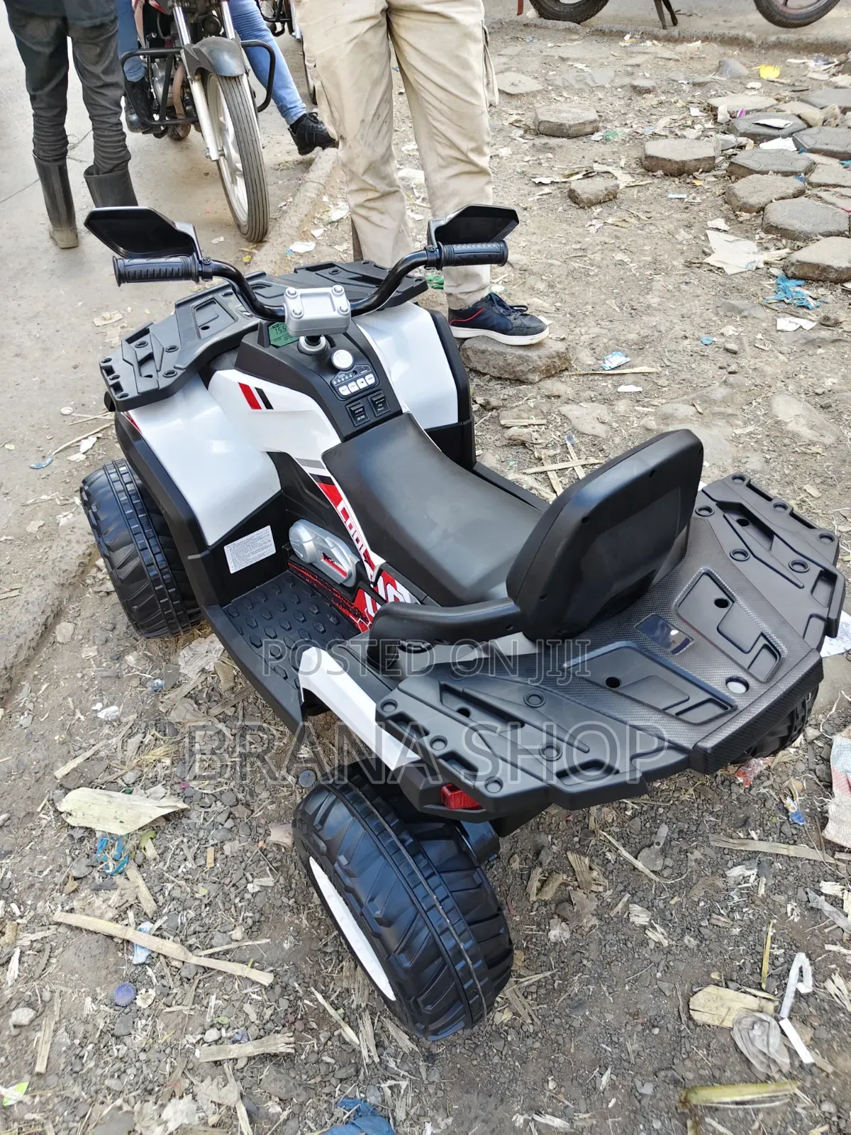 Kids Quad Bike – Electric Ride-on ATV With Rechargeable Battery