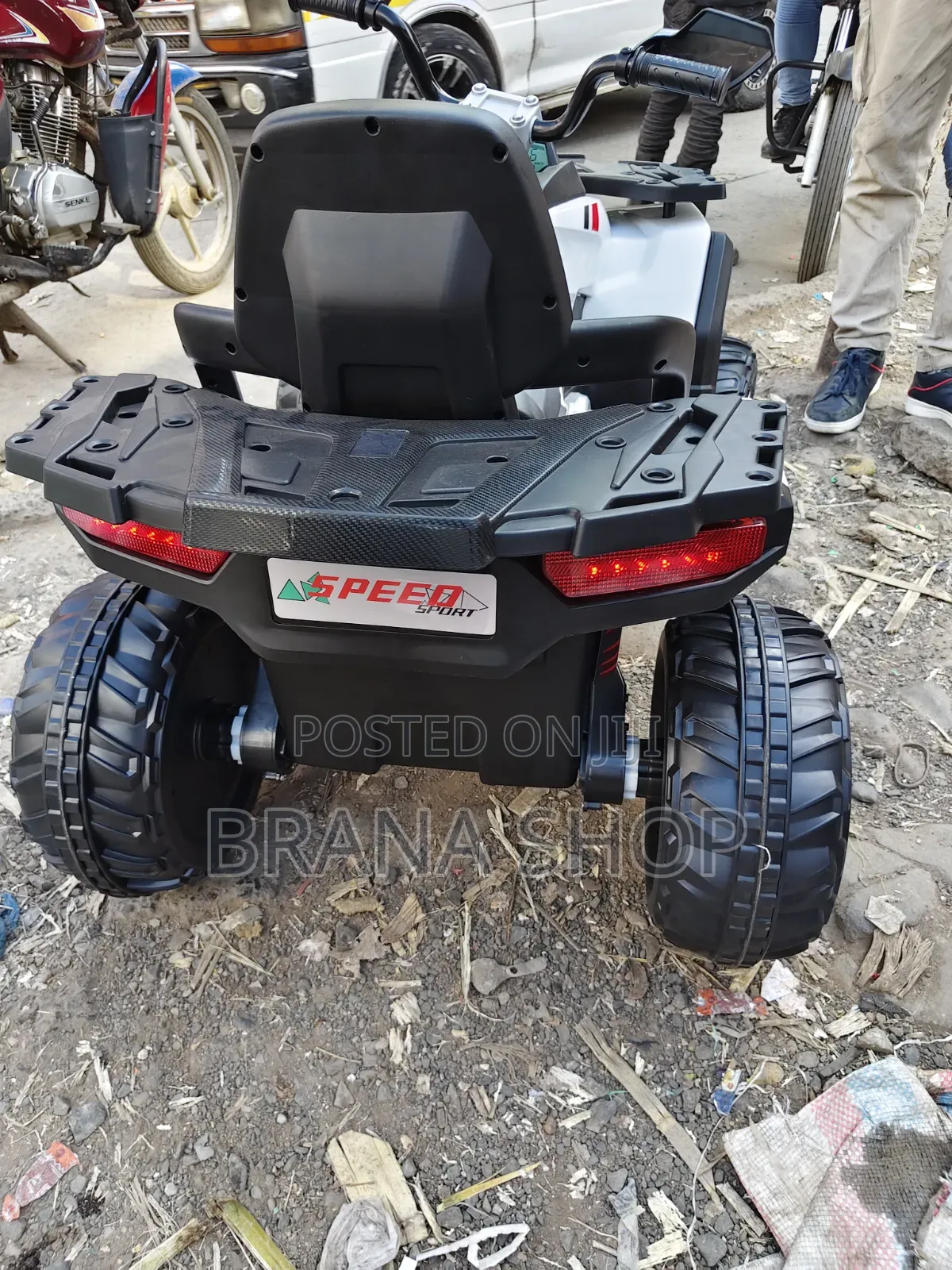 Kids Quad Bike – Electric Ride-on ATV With Rechargeable Battery