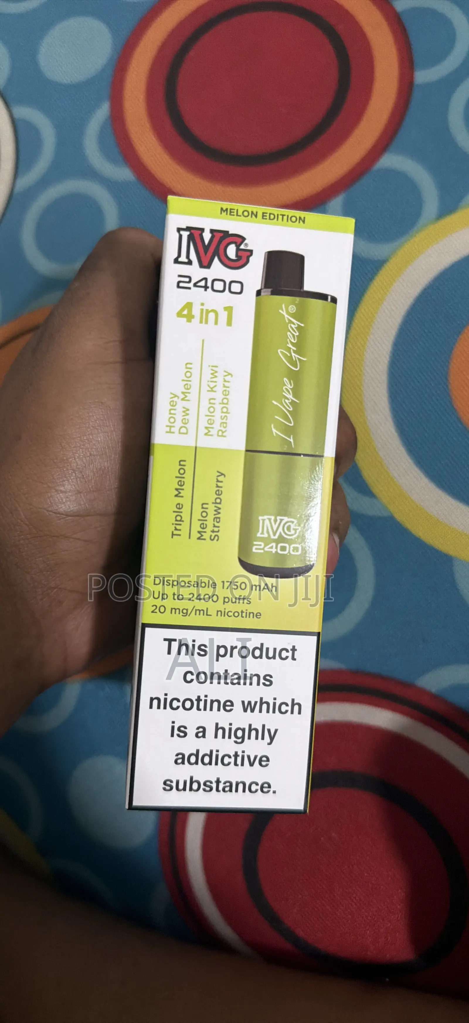 IVG 2400 4 Different Flavors
