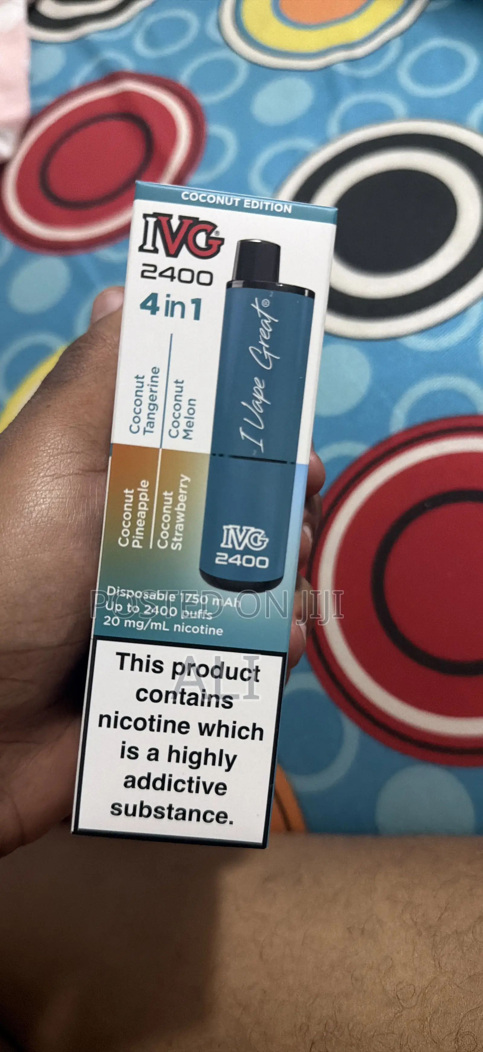 IVG 2400 4 Different Flavors
