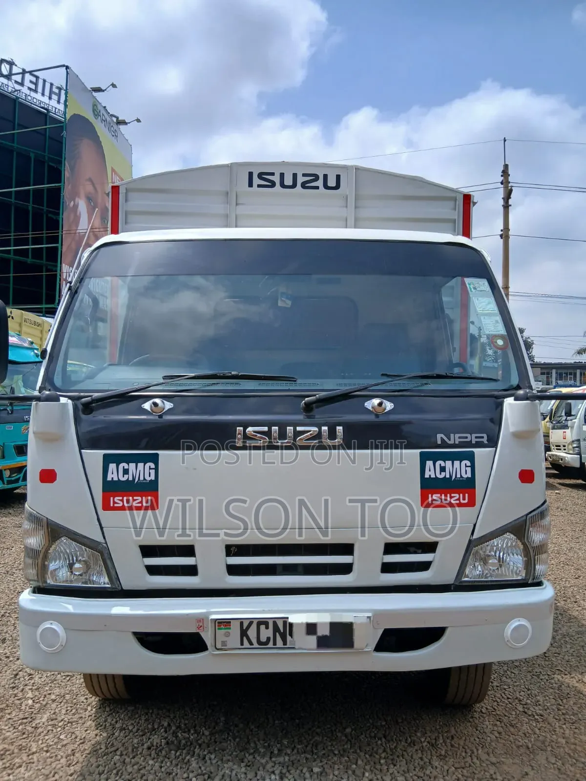 ISUZU 4.3 NPR KCN Local White, Covered Body