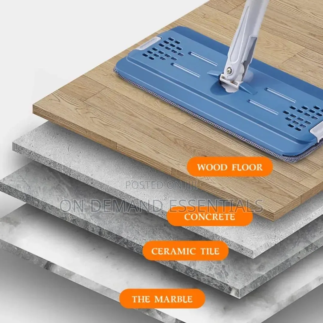 Big Bucket Flat Vertex Self Squeeze Mop With Bucket