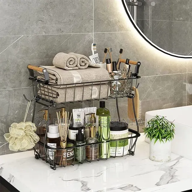 2 Tier Detachable Nordic Metallic Fruit Holder