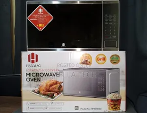 Silver Hanmac 20L Digital Plus Grill Microwave (3 Years Warranty)