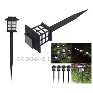 2Pcs Waterproof Decorative Lawn Lamp Outdoor Solar Garden Lights