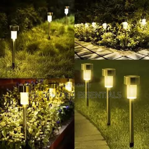 12Pcs Path Way Lawn Lights Decorative Solar Garden Lights