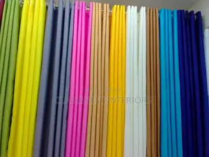 Soft Plain Colourful and of Good Designs Window and Door Curtains