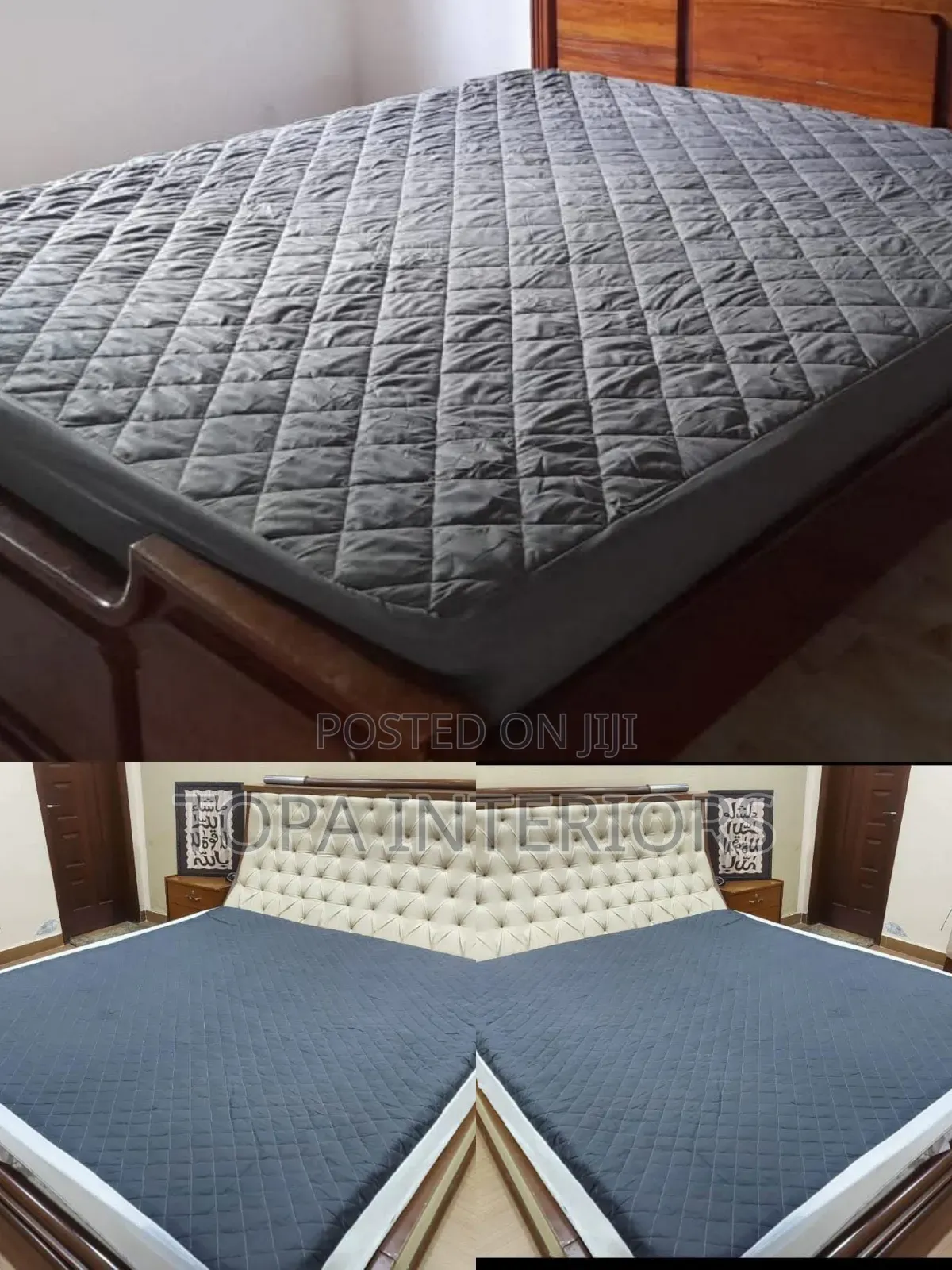 Breathable Waterproof Mattress Top Case Quilted Fitted Covers