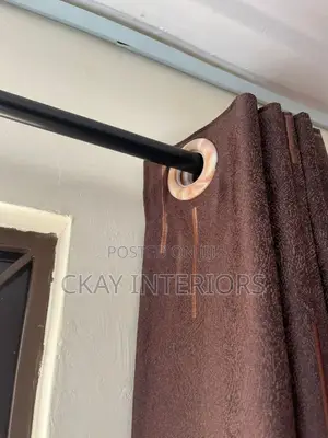 Chocolate Brown and Bebby Pink Sophisticated Styles for All Windows