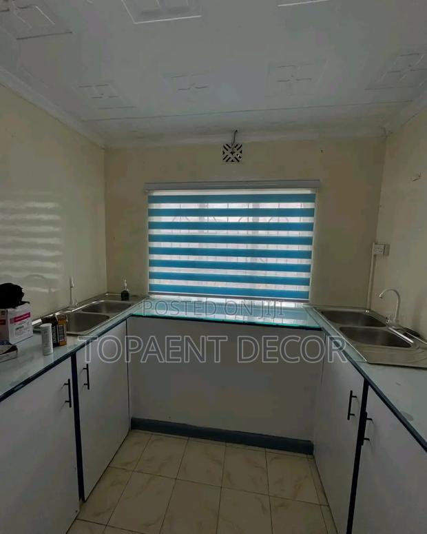 Kitchen Window Roller Up Blinds - main view