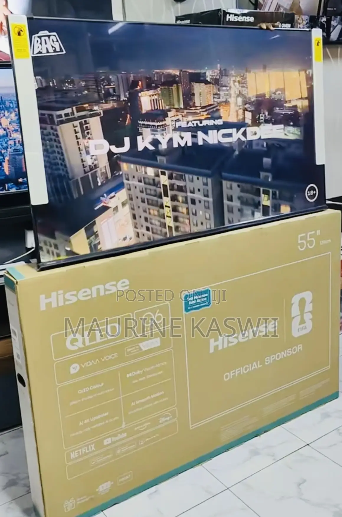 Hisense Qled 55q6q Uhd -Frameless
