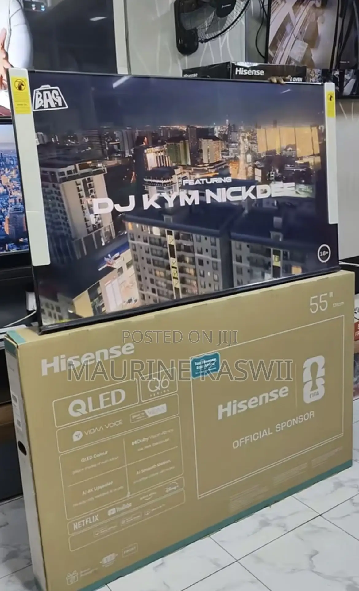 Hisense Qled 55q6q Uhd -Frameless