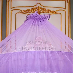 6x6 Free Size Foldable Lightweight Ultra Fine Round Mosquito Bednet