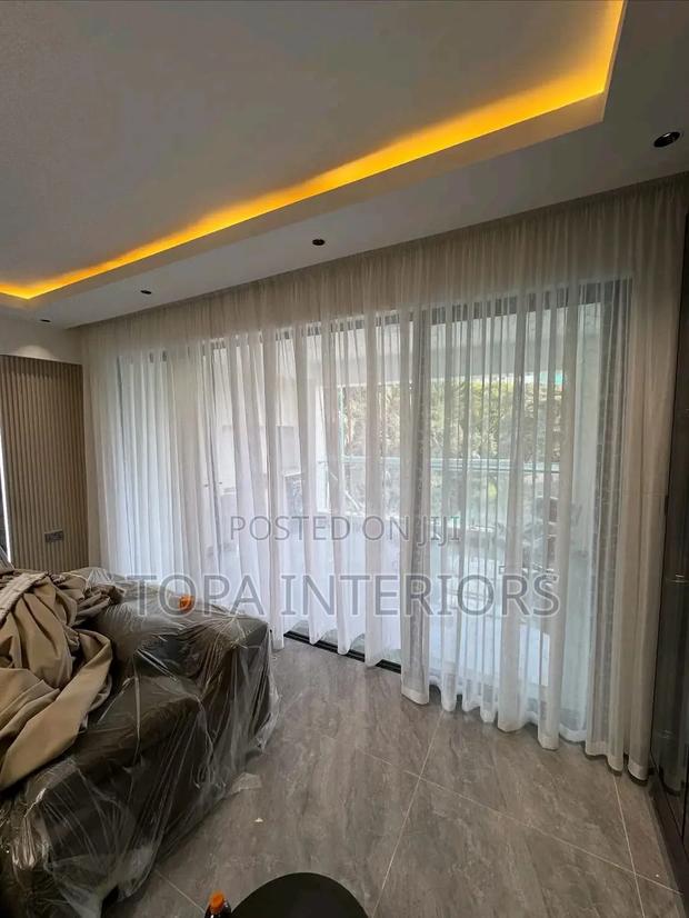 Premium Sheer Curtains for Living Room Windows - main view