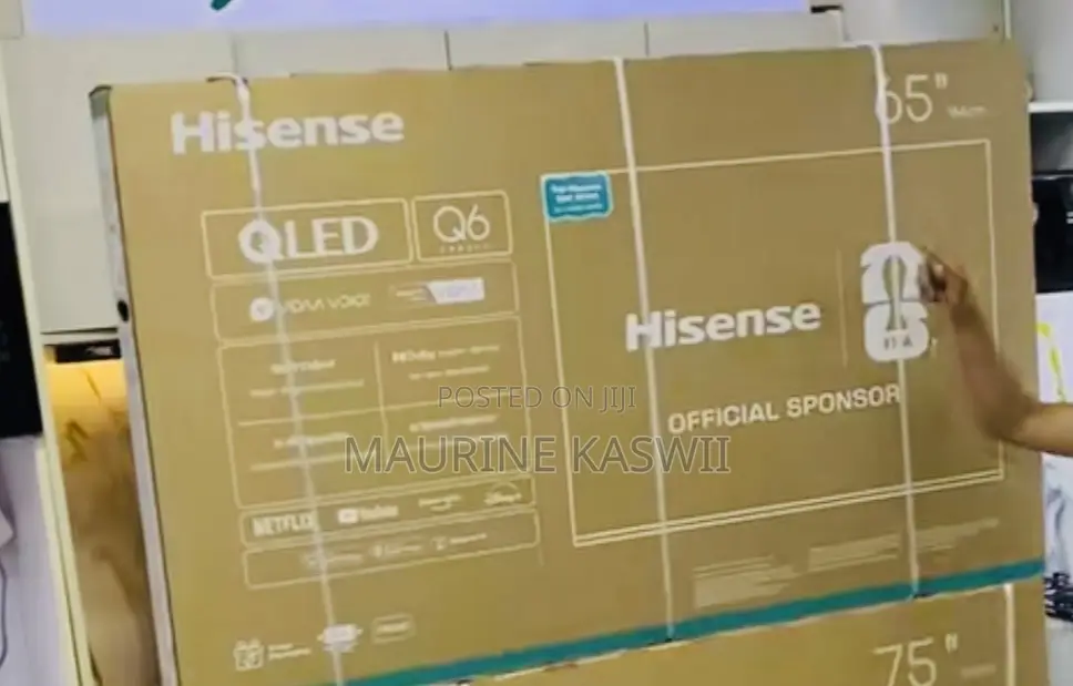 Hisense 65-Inch Q6 Series Ultra HD QLED Smart TV