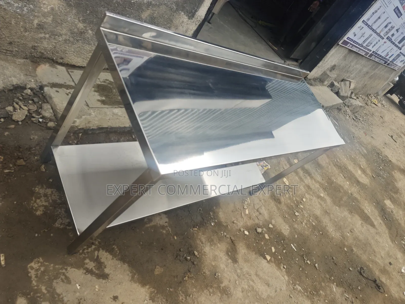 6ft Stainless Steel Table