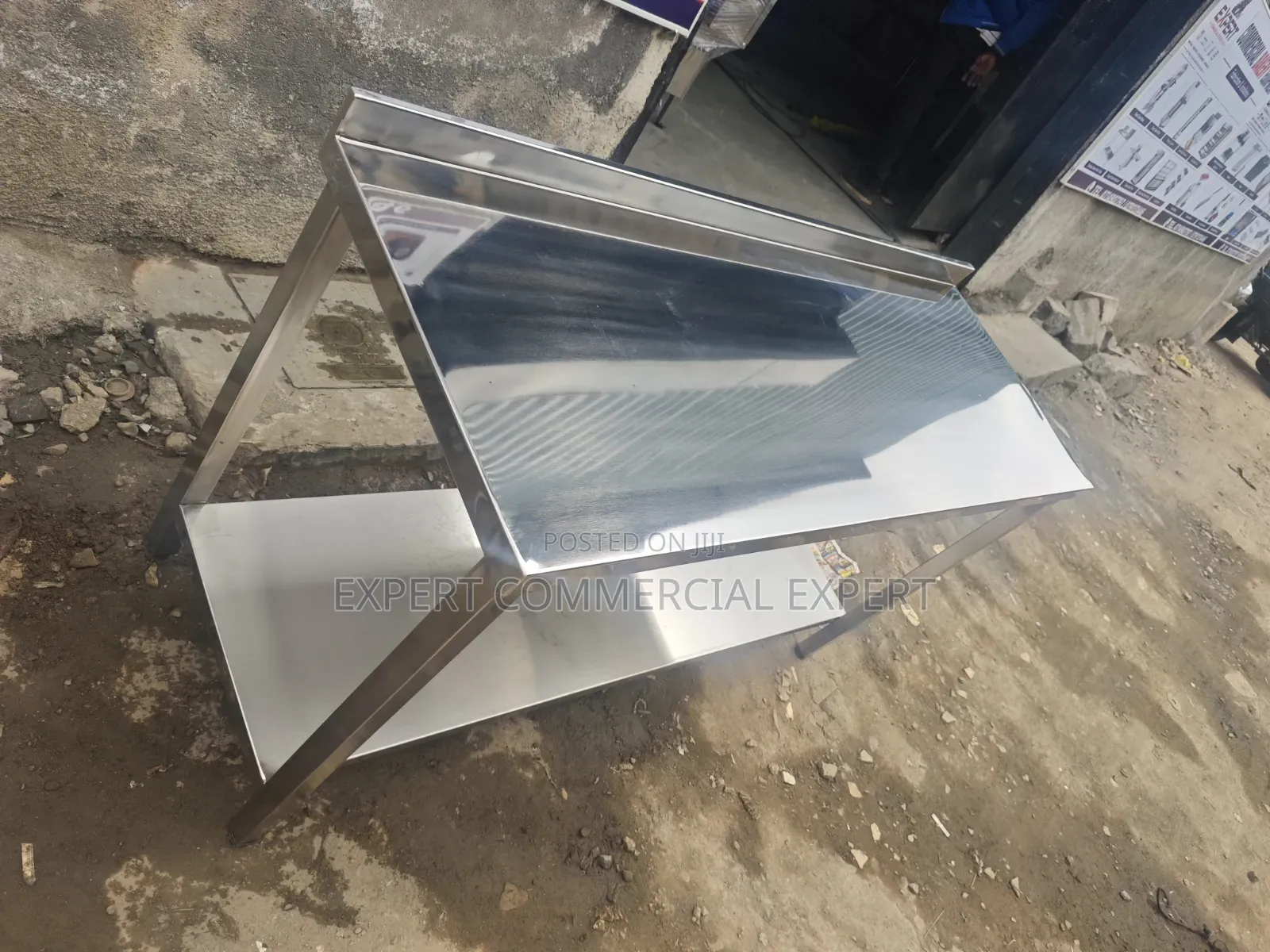 6ft Stainless Steel Table