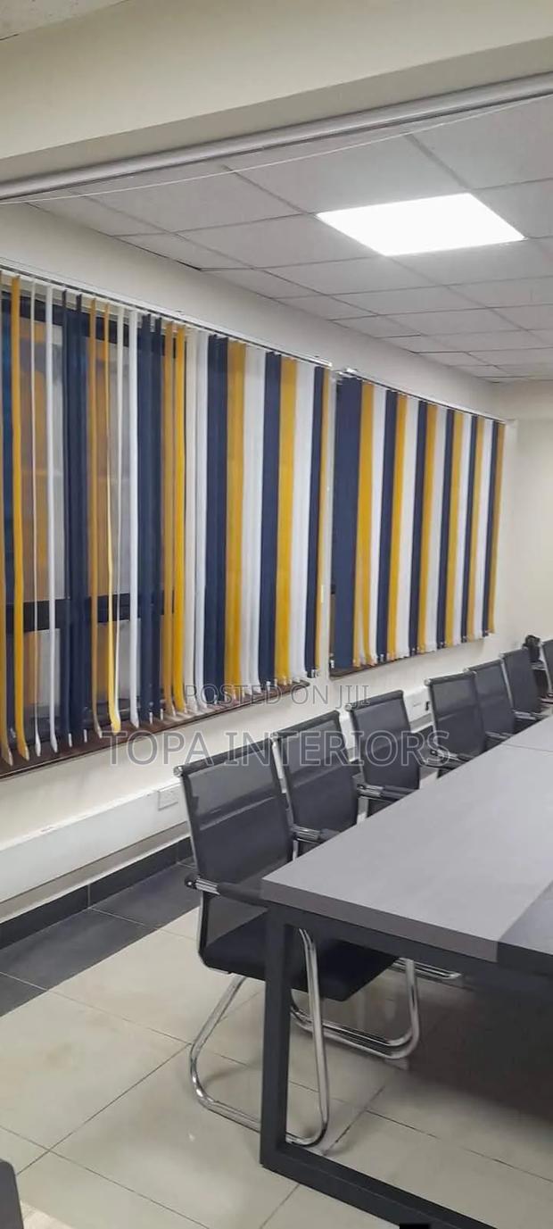 Mixed Colours Premium Vertical Office Curtains Blinds - thumbnail 2