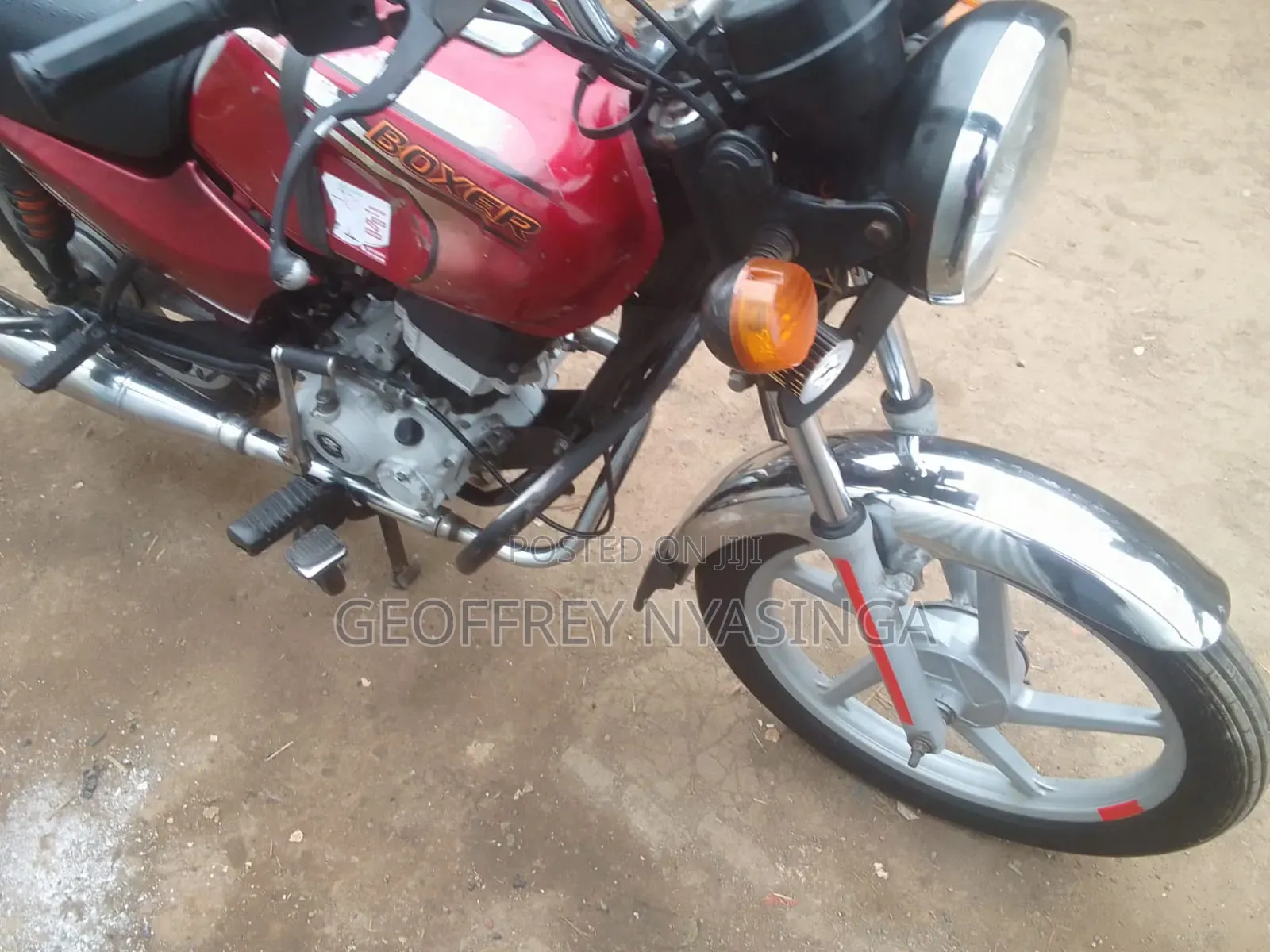 Bajaj Boxer 100 2022 Red
