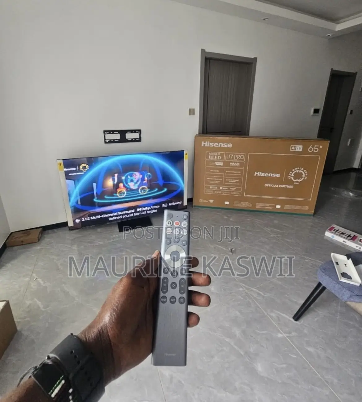 Hisense 65-Inch U7 proSeries ULED Mini-Led Smart-U7 Pro