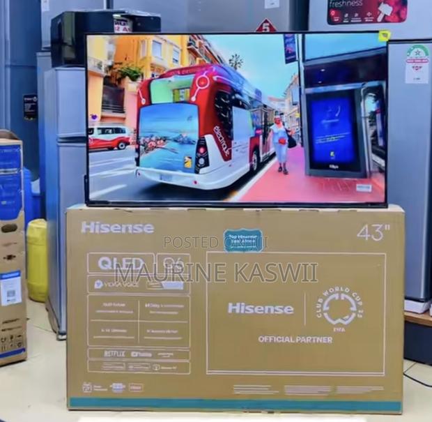 Hisense 43-Inch Qled TV (Model 43q6qken
